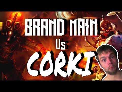 Road to Diamond - Brand Mid gameplay season 8 vs Corki