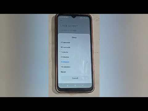 How to change screen timeout in redmi 8, change screen timeout setting