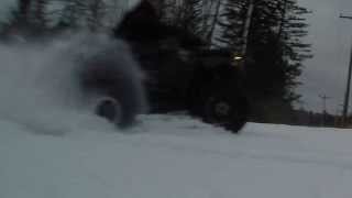 preview picture of video '4K 1 GoPro HERO 4  STI Black Diamond AT Snow Traction Testing Sportsman 570'