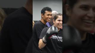 Muay Thai legend Smokin’ Jo Nattawut at Rad Muay Thai