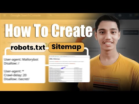 How to Create Robots.txt & Sitemap in WordPress | Step-by-Step SEO Guide in 2025