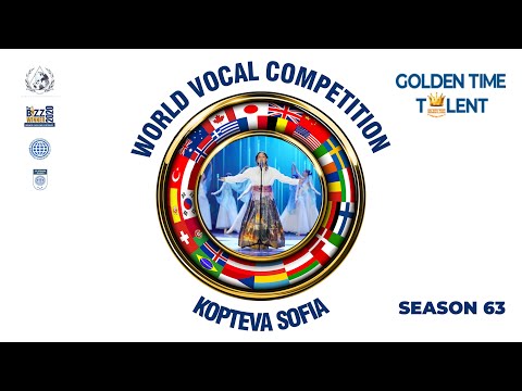 GOLDEN TIME TALENT | 63 Season  | Kopteva Sofia | Academic vocals