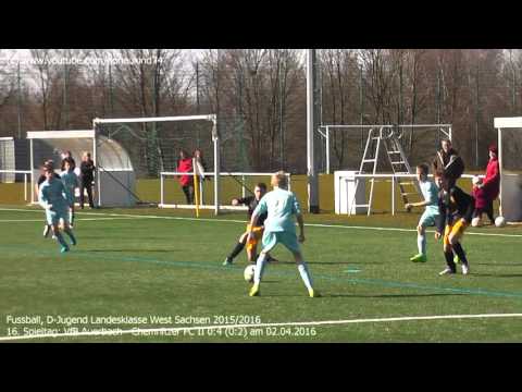 D-Jugend: VfB Auerbach - Chemnitzer FC II 0:4 (0:2), Landesklasse West 2015/2016