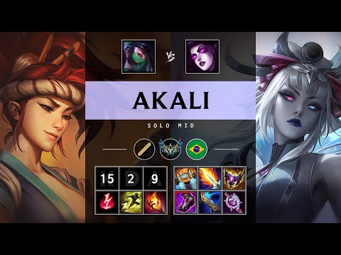Akali Mid vs Morgana - BR Challenger Patch 25.10