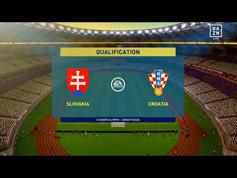 Slovakia vs Croatia | UEFA Qualification World Cup 2022 | Gameplay & Full match