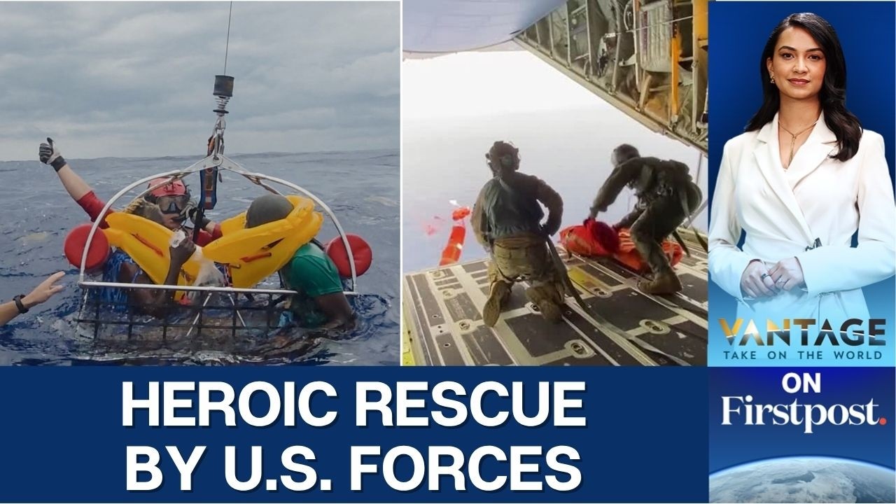 US Air Force Dramatically Rescues 11 After Florida Plane Crash | Vantage on Firstpost | N18G | 4K