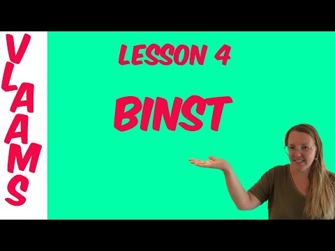 Colloquial Flemish - Lesson 4 - Binst (While, meanwhile, in the meantime)