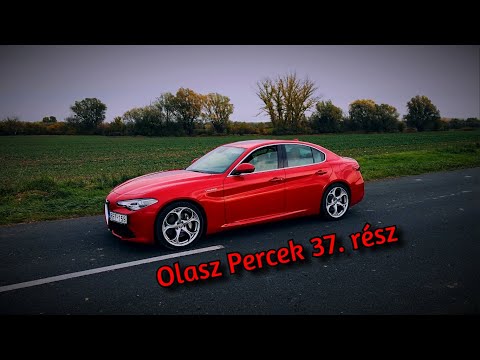 Olasz Percek 37. rész - Alfa Romeo Giulia Veloce 2.0 Tb (280 LE/ HP) "Az évzáró epizód"