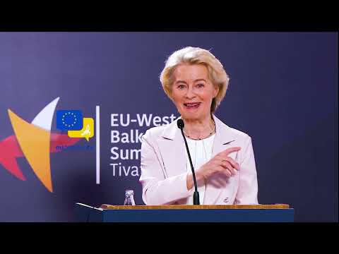Video Thumbnail: Von der Leyen’s Big Promise: Montenegro Can Become the EU’s 28th Member by 2028!