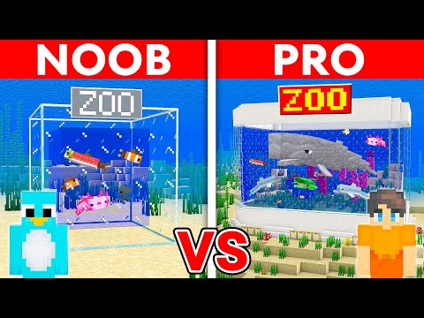I Built an UNDERWATER ZOO for Every OCEAN ANIMAL in Minecraft