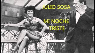CARLOS GARDEL  - JULIO SOSA  - MI NOCHE TRISTE  - TANGO  -  REGISTRO RESCATADO POR LUIS GONZÁLEZ
