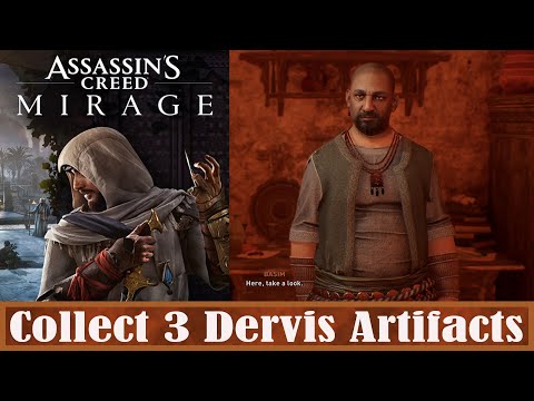 Assassin's Creed Mirage: Collect 3 Dervis Artifacts