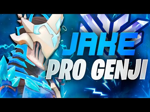 Jake Pro Genji gameplay! [ Overwatch Season 35 Top 500 ]