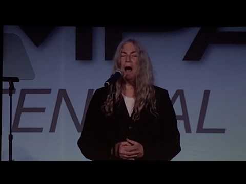 Patti Smith singing John Lennon's 