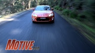 TOYOTA 86 - MOTIVE DVD NEW CAR REVIEW - Street, circuit and drift