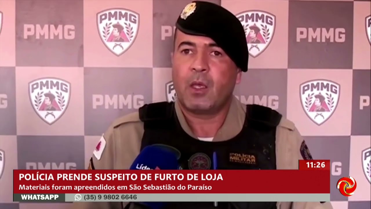 Polícia recupera materiais furtados em São Sebastião do Paraíso