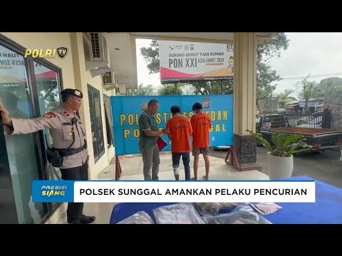 ENAM PELAKU PENCURIAN SEPEDA MOTOR BERHASIL DIAMANKAN
