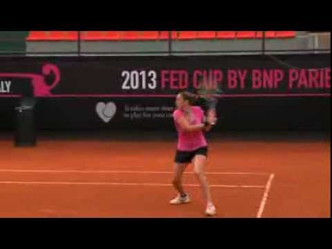 Fed Cup Final - Russians in training