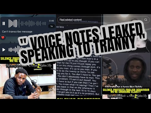 KIDAVELLY VOICE NOTES LEAKED SPEAKING TO A TR@NS
