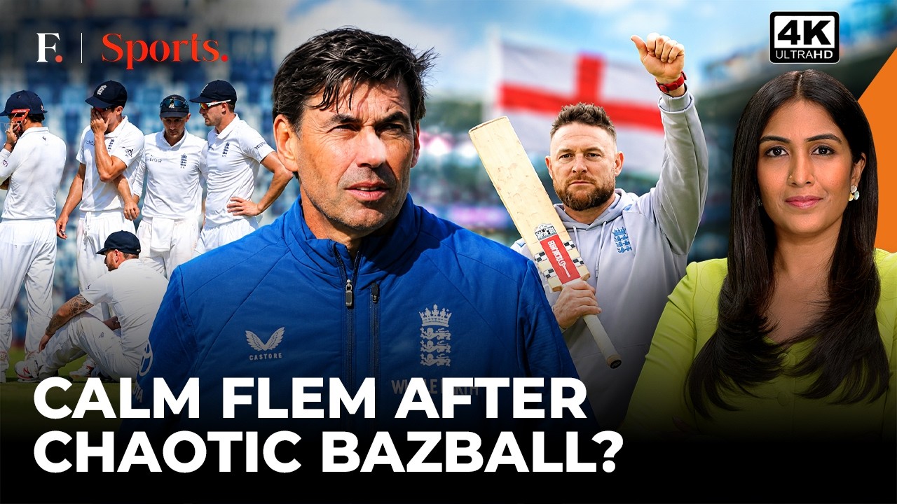 Fleming Takes Over From McCullum: Can He Reset England Cricket? | First Sports With Rupha Ramani|4K