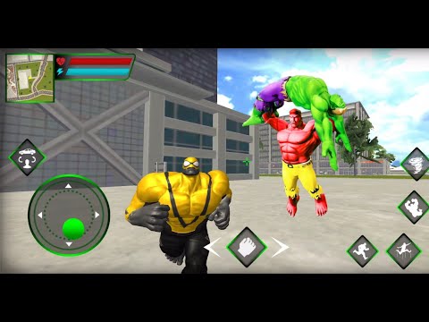 Spider Monster Superhero City Rescue Battle - Hulk Spider Crime City Fight | Android GamePlay