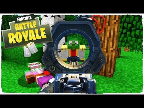 👉 WE PLAY FORTNITE BATTLE ROYALE IN MINECRAFT!