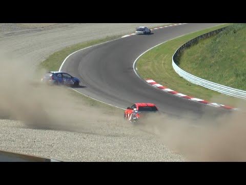 Benelux Open Races Zandvoort Crash and Action