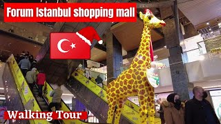 Forum Istanbul Shopping mall Kocatepe Walking Tour | 30 Dec 2021