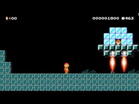 Super Mario Maker - A Closer Encounter (Goombaliens) by Noah - No Commentary 1AB