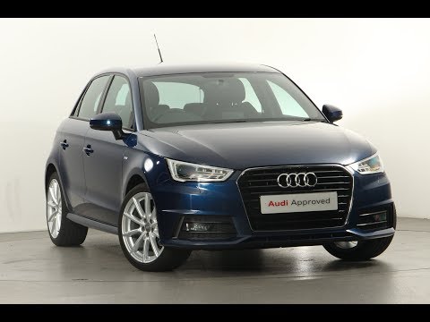 YX18URS AUDI A1 SPORTBACK TDI S LINE NAV BLUE 2018, Derby Audi
