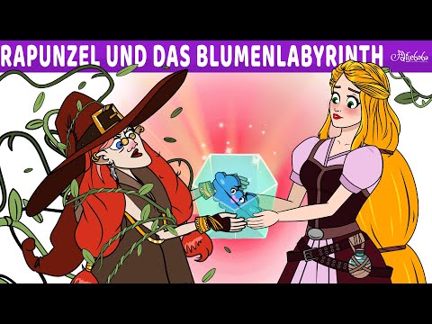 Rapunzel Und Das Blumenlabyrinth | Märchen für Kinder | Gute Nacht Geschichte