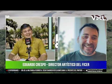 Comienza el festival internacional de cine de Entre Ríos - Eduardo Crespo, director artístico