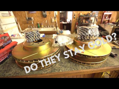 Brakenetics Gold Brake Rotors | How long does the color last?