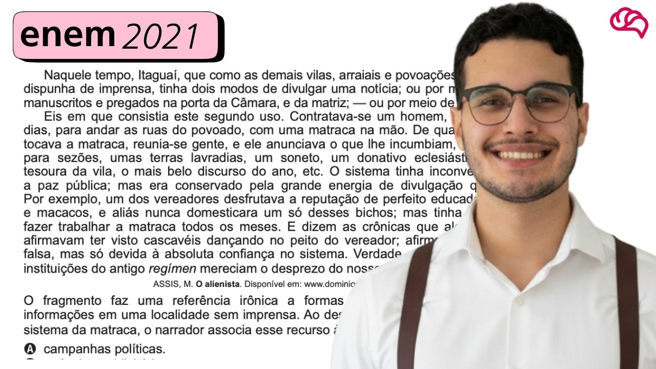 Resolução em Vídeo — Questão 44 ENEM 2021