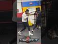 Gervonta Davis NEW SLICK footwork & POWER combos; READY for return!