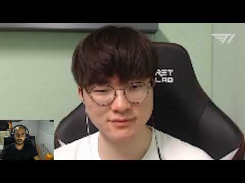 Faker Plays Mid Pantheon Reaction