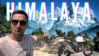 EMOTIONAL MOTORBIKE RIDE IN THE HIMALAYAS 🇮🇳  I CAN'T BELIEVE WHAT I AM SEEING! INDIA VLOG