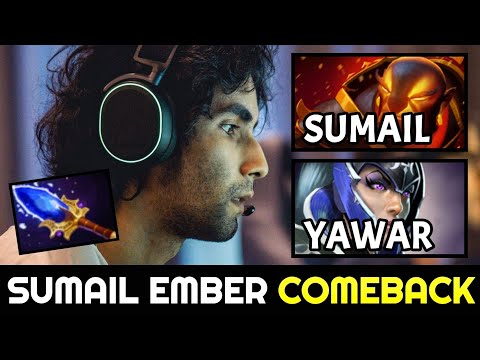SUMAIL Comeback with Scepter Build Ember Spirit 7.30e Dota 2