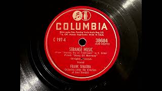 1950 FRANK SINATRA - Strange Music COLUMBIA 10" 38684