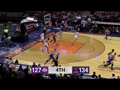 Travis Wear (27 points) Highlights vs. Northern Arizona Suns