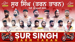 Sur Singh (Tarn Taran) Kabaddi Tournament 22 Jan 2023
