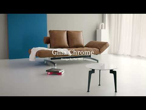 Ghia Chrome Day Bed - Detail