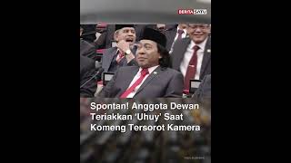 Download lagu Spontan! Anggota Dewan Teriakkan 'Uhuy' Saat Komeng Tersorot Kamera #komeng #dpr #beritasatu mp3