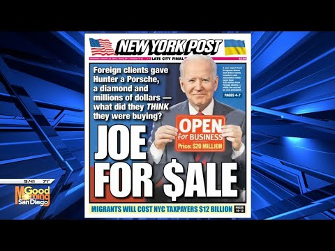 NY Post cover highlights President Joe Biden's alleged corruption