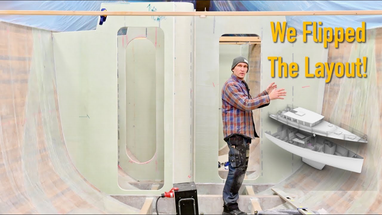 Big Design Change: Flipping The Interior Layout - Ep. 428 RAN Sailing