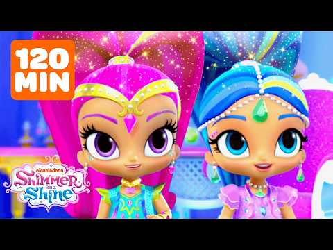 Shimmer & Shine's Hair Salon Adventures & More! 🪄💇‍♀️ w/ Leah | 2 Hours | Shimmer and Shine