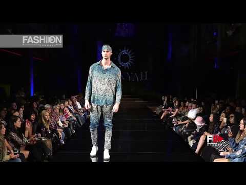DUNYAH NYFW Art Hearts Fashion Spring Summer 2018   Fashion Channel