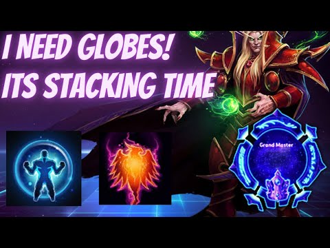 Kaelthas Phoenix - GIVE ME THE GLOBES! STACKING TIME! - Grandmaster Storm League