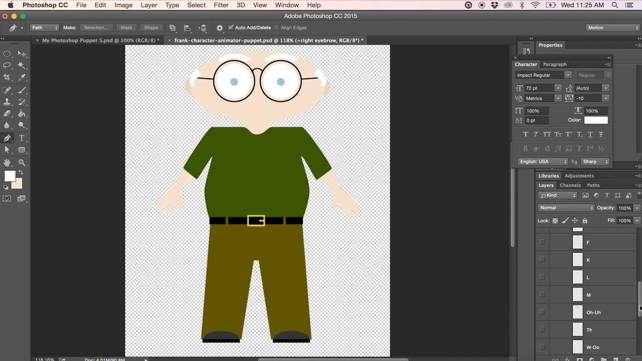 Adobe Character Animator Tutorial - Part 1: Creating the Puppet