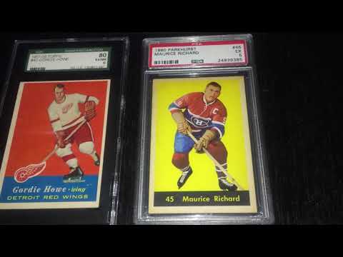 Episode 1: Vintage Hockey Case Build -  1957 Topps Gordie Howe & 1960 Parkhurst "Rocket" Richard HOF